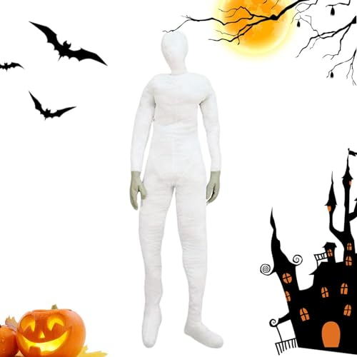Besreey Lebensgroßes bewegliches menschliches Modell, Halloween-ausgestopfte menschliche Modell-Requisite,Lebensgroße gefüllte Schaufensterpuppe | Ausgestopfte, biegsame Schaufensterpuppe mit Händen,