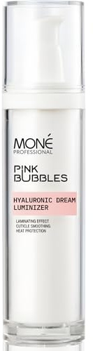 MONÉ PROFESSIONAL Hyaluronic Dream Luminizer - Serum Pelo Seco y Dañado, Reparación, Protector Térmico, Anti-Frizz, Potenciador del Brillo, Sin Aclarado, Hyaluronic Acid