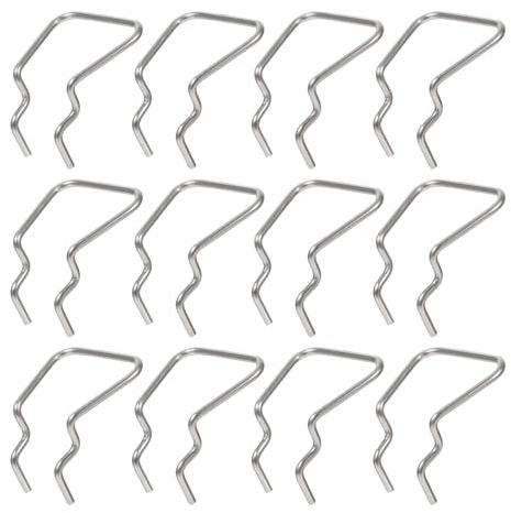 NULYLU 12Pcs Single Pegboard Hooks Heavy Duty Perforated Wall Hooks for Tool Display and Organization Space-Saving Wall Hangers for Extension Cables Sports Equipment and Craft Shows