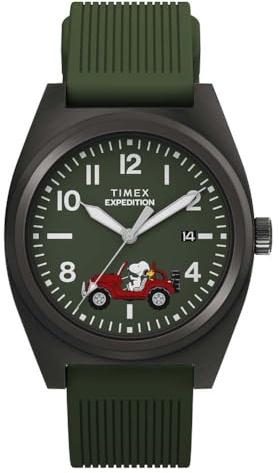 Timex Montre Analogique Quartz pour Hommes Peanuts Expedition Field