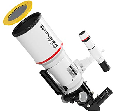 Bresser Refractor Messier AR-102xs/460 Telescope with Hexafoc Focuser - White