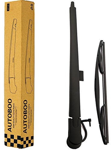 Rear Window Wiper Arm Blade Set Replacement For Cadillac Escalade,GMC Yukon,Chevy Tahoe Suburban,2007-2013 - Back Windshield Wiper Accessories OEM 15277756 Blade:12