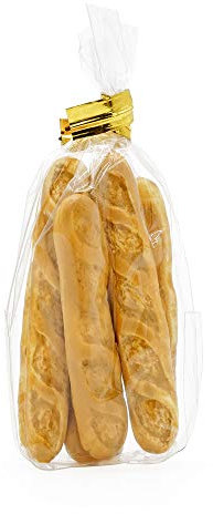 Odoria 1/12 Miniatura Baguette de Pan Francés 6Pz/Paquete Cocina Accesorio para Casa de Muñecas