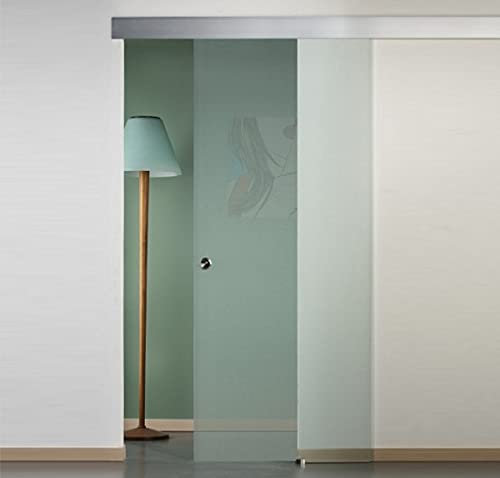 PORTA SCORREVOLE ESTERNA IN VETRO SATINATO 70X215 (DESTRA)