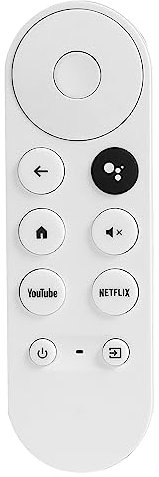 Télécommande Vocale G9N9N Compatible avec Google Chromecast 4K TV Contrôleur GA01409-US GA01919-US GA01920-US GA01923-US GA02463-US GA02464-US GA01919REM Remplacement