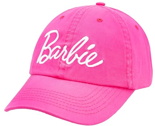 Barbie Girls Fashion Baseball Cap Clothes – Cotton Pink Hat for Girls 5-13 Years Old – Adjustable Snapback Hat for Playground, Traveling, Everyday Wear