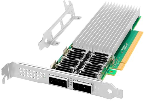 Vogzone for E810-CQDA2 Network Adapter, 100GbE 2X QSFP28 PCIe 4.0 x16 NIC