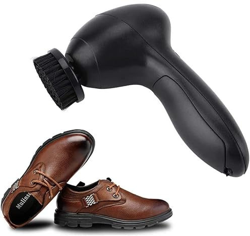 PENGYONBR Elektrische Schuhpoliermaschine, tragbares elektrisches Schuhputzset, Schuhputzmaschine, Staubmaschine for Ledertaschen, Autositzpflege/1101