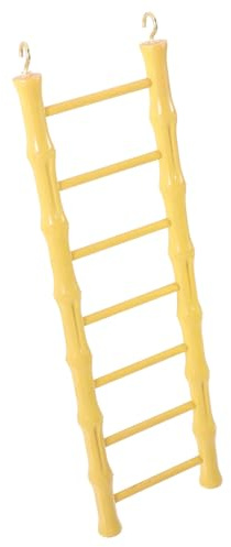 UPKOCH Giocattolo a Scala Per Pappagalli e Criceti, Scala a Pioli in Plastica Resistente 8,5x29,5 Cm, Accessorio Per Gabbie Da Arrampicata e Decorazione Per Uccelli e Piccoli Roditori