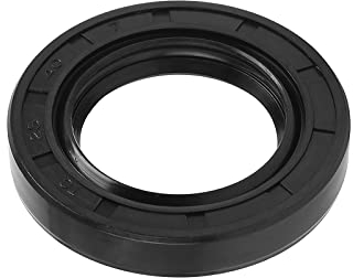 QUARKZMAN 25 x 40 x 7mm TC Olio Sigillo x Gomma Doppio Labbro per Moto Alberi Motore e Pompe Idrauliche, [Nero]