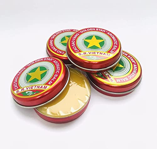 Golden Star Balsam 4x10g (40g) – Aromatisches Konzentrat mit ätherischen Ölen zur Verdünnung (1:20) – Natürliches Heilmittel