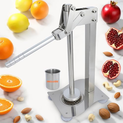 WENNING Manual desktop heavy duty lemon smasher orange juicer lemon squeezer citrus juicer fruit crusher lime extractor nut grinder for fruit and nuts（WN014)