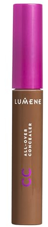 LUMENE CC Color Correcting All-Over Concealer with Lightweight & Medium Coverage, Vegan Formula, 7 Deep 8,5 ml