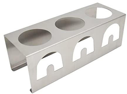 Watreketal Estante de drenaje de acero inoxidable con burbujas para secar botellas de agua, utensilios de cocina, almacenamiento de utensilios de cocina, estante de drenaje de botellas, estante de