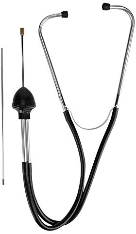 EVGATSAUTO Kit de Estetoscopio automotriz, Estetoscopio mecánico, probador de Motor de Coche, Cilindro, Estetoscopio, Herramienta de diagnóstico, Herramienta auditiva