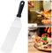 Accessori per la piastra per hamburger Turner raschietto pancake Flipper, Spatola in acciaio inox per piastra in metallo, ideale per barbecue e piastra piatta, Spatola per hamburger