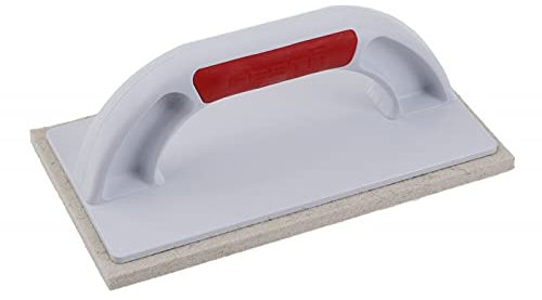 Festa, cazzuola in plastica con feltro bianco, 220 x 130 x 8 mm