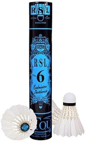 RSL No.6 Tourney Badminton Shuttlecock Birdy 12-Pack (speed-77)