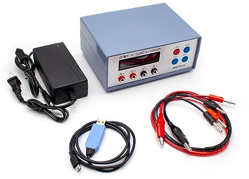 Toplionace EBC-A01 CR Knapp AAA Batteri Kapasitetstester, Elektronisk Belastning Batteritester 30V 1A 30W