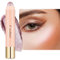 Oulac Highlighter Stick - Schimmernder Highlighter Stift für das Gesicht, Angereichert mit Nährenden Inhaltsstoffen, Kein Verklumpen oder Ziehen, Metallic-Finish, Vegan, H3 Rosé