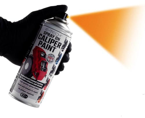 THE URBAN COMPANY SPRAY ON BRAKE CALIPER PAINT - ORANGE