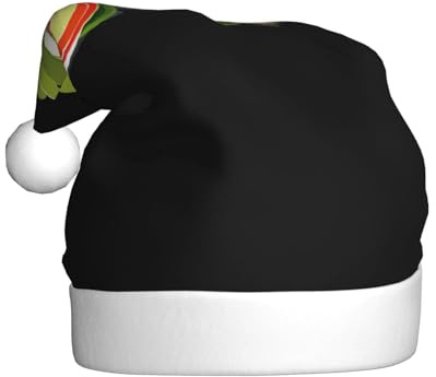 HJFCZH Délicieux chapeau de Noël imprimé rouleaux de légumes pour adulte, ce qui en fait un cadeau amusant et durable pour homme et femme