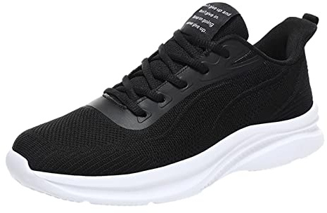 Zapatillas deportivas para hombre, con cordones, de malla, a la moda, planas, antideslizantes, acolchadas, informales, ligeras, transpirables, suaves, cómodas, para caminar, caminar, informales, para