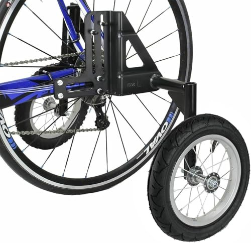 CyclingDeal Adjustable Adult Bicycle Bike Stabilizers Training Wheels Fits 24 to 29 - Quality Heavy Duty-Max weight up to 120kg/265 lbs.