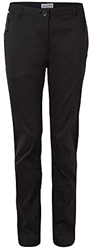 Craghoppers Womens Kiwi Pro Trousers 10, Long Leg Black