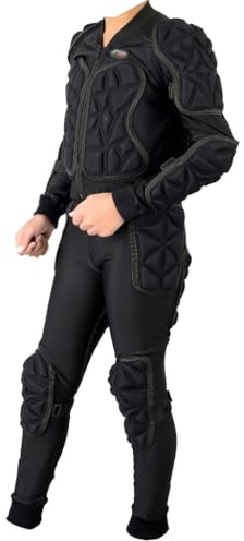 KIDS BODY ARMOUR MOTORBIKE MOTORCYCLE MOTOCROSS CUBS SPINE GUARD PROTECTION SUIT (6-8 Years)