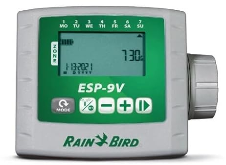 Rain Bird ESP9VI1 F48351 - Programmatore per irrigazione, funzionamento a batteria, 1 zona