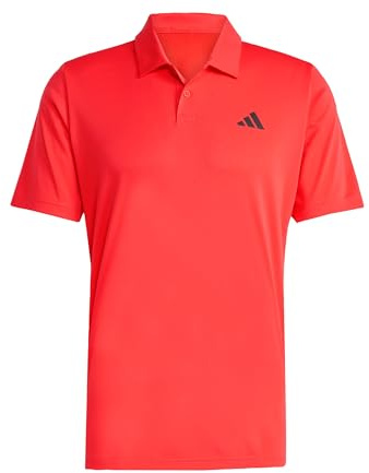 adidas Herren Club Tennis Climacool Polo Shirt, Semi Lucid Red, M