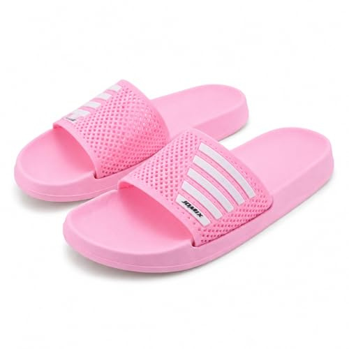 CLEIKS Pantofole Donna Aperte Antiscivolo per Piscina Doccia e Tempo Libero (Rosa, 40EU, PD7852)
