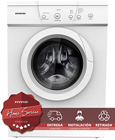 SECADORA INFINITON SD-7AV EVACUACION (7KG, Display, Sensores LED) INSTALACION INCLUIDA