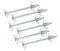 KOTARBAU® 6er Set Arbeitsplattenverbinder 120 mm für Tischplatten und Arbeitsplatten Plattenverbinder