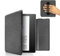 MyGadget Hülle für Kindle Oasis 10 | 9 Generation [ Modell : CW24WI | S8IN4O Release: 2019 | 2017 ] mit Handschlaufe & Auto Sleep | Wake Funktion - Flip Case in Hellgrau
