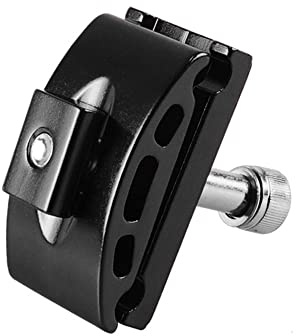 YdseozOA Bicycle Single Nail Sitting Rod Clamp Head Cycling Seat Tube Joint Saddle Repair Parts Seatpost Clamps Head (Black)