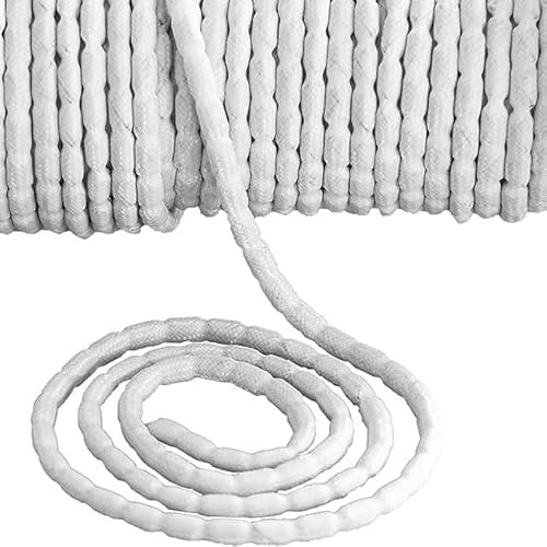 Mujiluxe Catena di piombo per carichi pesanti Nastro di piombo Nastro di piombo per tende Peso della tenda per tende in tessuto Zanzariere Catena di piombo per carichi pesanti da 10 m (50 g-10 m)