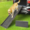 Hunderampe Auto Klappbar – 174 cm Lang & 38 cm Breit – rutschfeste Gummi Rampe für große Hunde – Stabile Hundetreppe Auto & SUV - 136kg Belastbarkeit – Klappbare Hundeleiter Auto – Schwarz