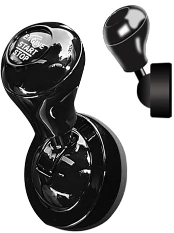 Joystick Push To Start-startdekoration för 2,76 tum bil | Startknappsskydd med starkt lim | Universell metalljoystick för spelkonsol för dator med