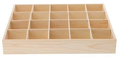 EKOKIM Chaussette Tiroir Organisateur Diviseur sous-Vêtements Boîte De Rangement 20 Compartiments, Armoire Caddy pour Ranger Chaussettes Mouchoirs Cravates Ceintures