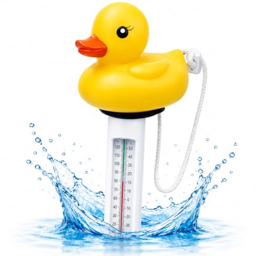 Flytande anka pooltermometer – exakt vattentemperaturmätning