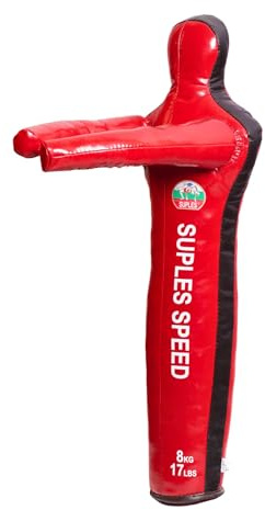 Suples Dummy *Speed (Stump) Vinyl XS (24lbs, 52 in) Recommended for athletes 60-90 lbs (Wrestling Throwing Dummy Greco-Roman, Boxing, Jiu jitsu dummy, Grappling dummy, Judo dummy, Combat Sports)