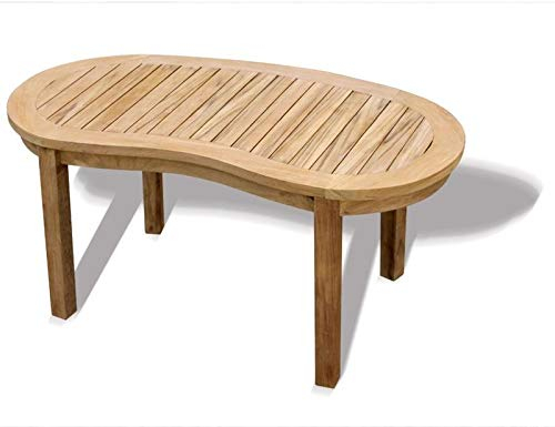 Couchtisch Avellino Teak Massivholz Banentisch