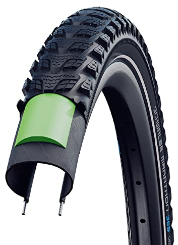 Cop.Sw 26X2.00 (50-559) Marathon 365 Greeng Ne/Ref, Schwarz