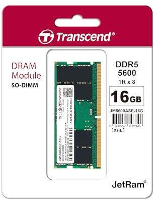 Transcend 16GB SO-DIMM Memory Module DDR5 5600MHz - JM5600ASE-16G