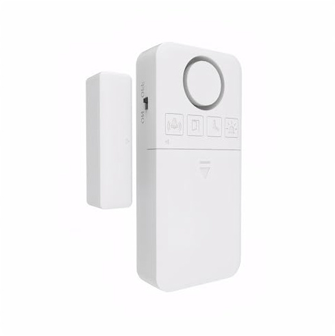 2 Piezas Alarma de Puerta Alarma de Puerta y Ventana, Alarma de Ventana y de Puerta 4 Modos para Puertas Ventanas Refrigeradores Gabinetes