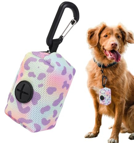 DONATORE DI DANGE DANNO | Dispenser di sacchetti feci da 9 cm | DONATORE DI DANGE DANNO | Porta fecale pratico lunghissima che ha superato le passeggiate di cani senza stress e igieniche per cani