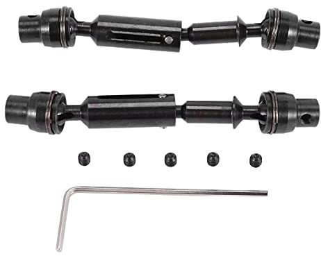 Oikabio Eje de transmisión delantero trasero de metal para 1/16 B36 B16 C1 C14 C24 B24 Truck RC piezas