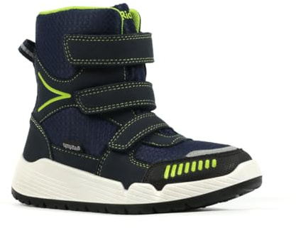 Richter Kinderschuhe Jungen Rs-1 Schneestiefel, Atlantic Black Lime